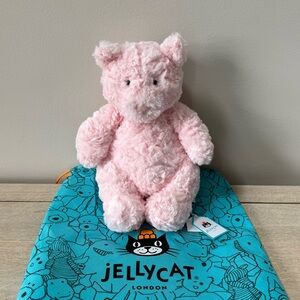Jellycat Leola Bear New with tags! Rare and HTF!
